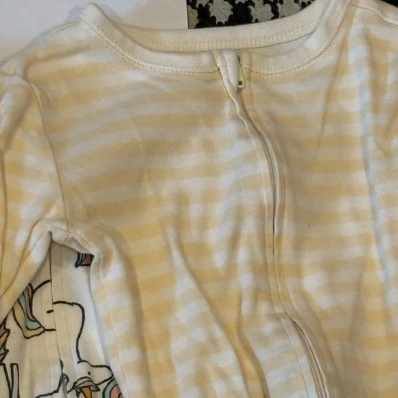 Girl or Boy Toddler Footed Onesies Toddler Pj's Lot OldNavy - Picture 6 of 8